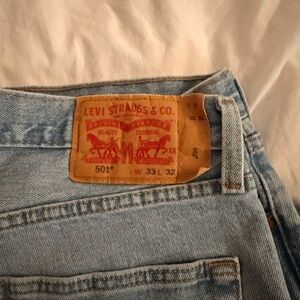 Levi's Classic Light Denim Straight Jeans